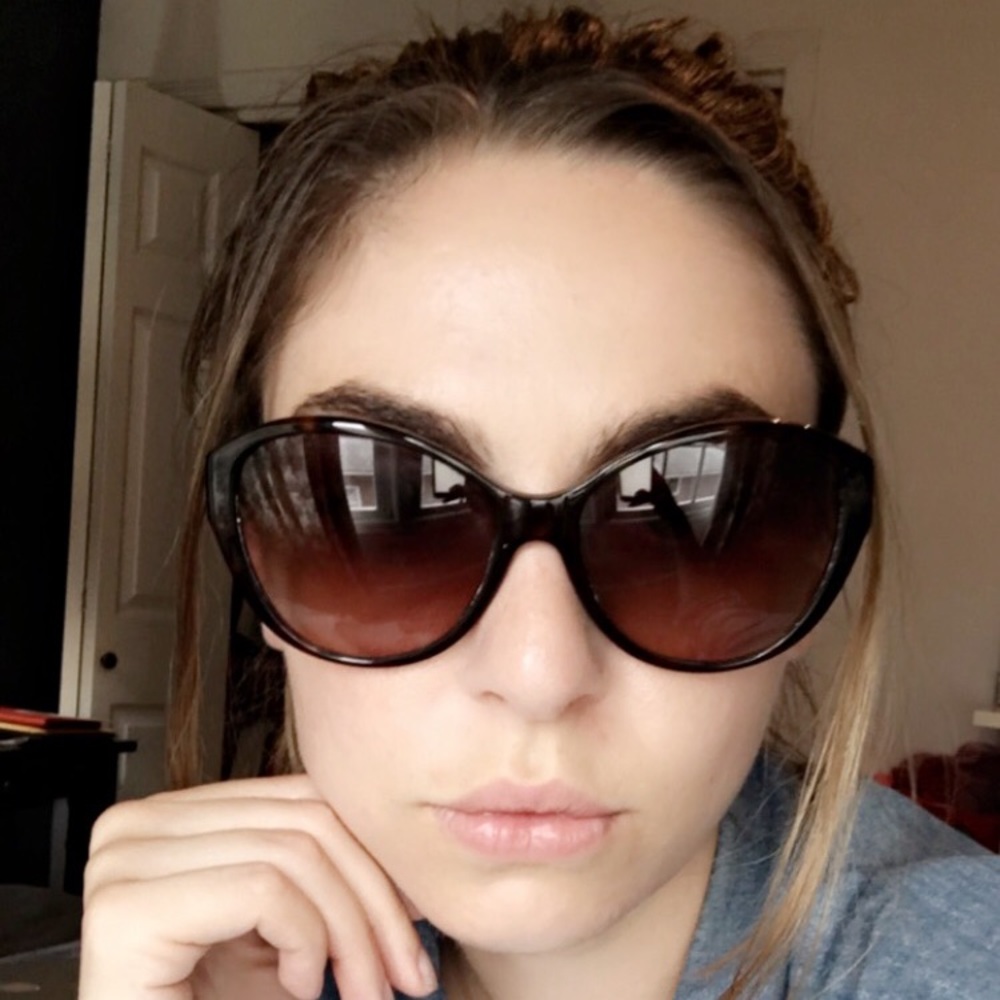 COACH Abigail Tortoise Sunglasses